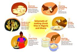 Graphical Making Chunk Fries Nigeria Ghana IJFST